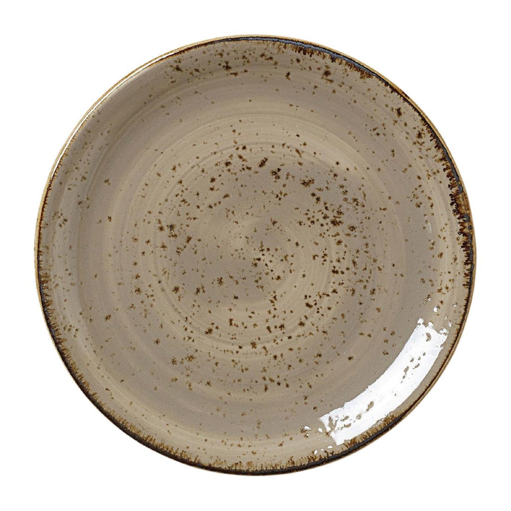 Steelite Craft Porcini Coupe Plates 153mm (Pack of 36) - VV1013 Plates Steelite
