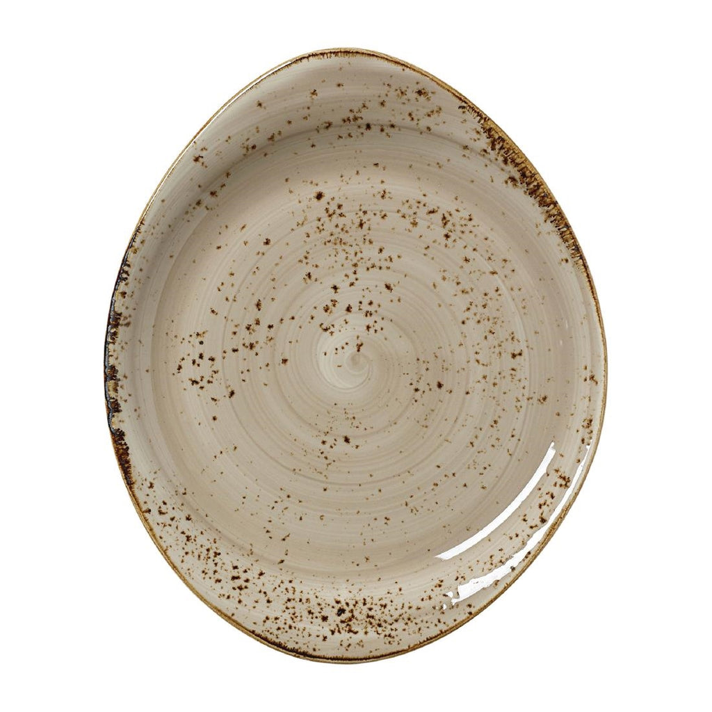 Steelite Craft Porcini Freestyle Plates 250mm (Pack of 12) - VV1014 Plates Steelite