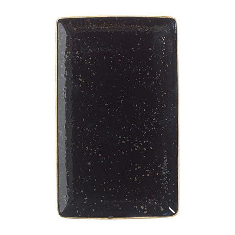Steelite Craft Liquorice Rectangular Plates 168 x 270mm (Pack of 6) - VV1037 Plates Steelite