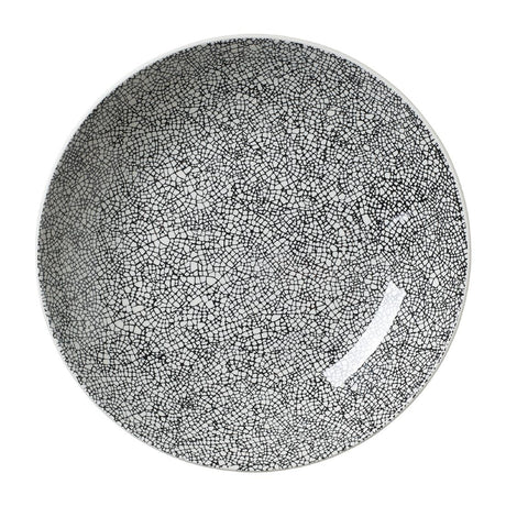 Steelite Ink Crackle Black Coupe Bowls 253mm (Pack of 12) - VV1046 Bowls Steelite