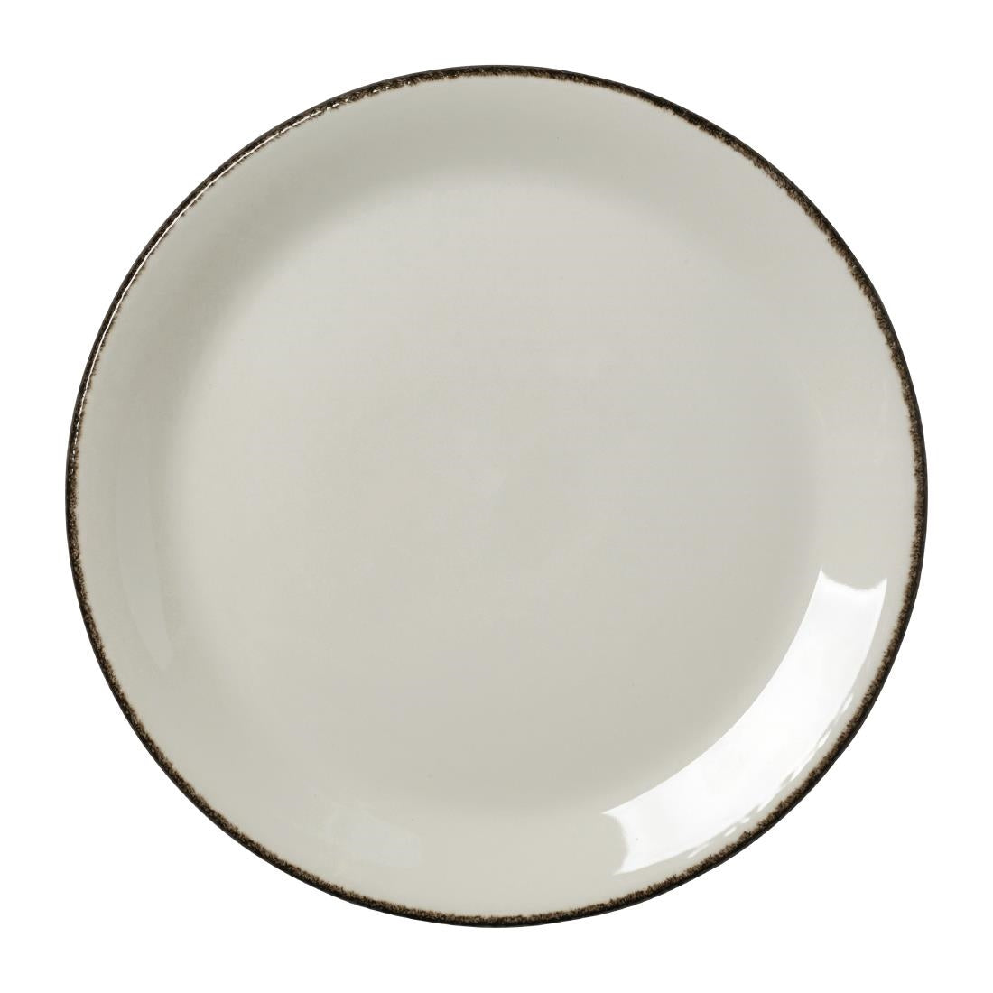 Steelite Charcoal Dapple Coupe Plates 252mm (Pack of 24) - VV1332 Plates Steelite