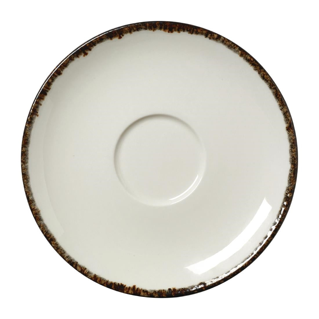 Steelite Charcoal Dapple Saucers 150mm (Pack of 36) - VV1351 Steelite Performance Steelite   