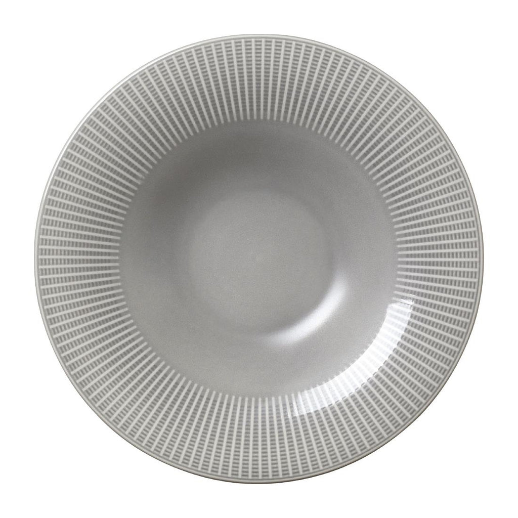 Steelite Willow Mist Gourmet Rimmed Coupe Bowls 285mm (Pack of 6) - VV1797 Bowls Steelite
