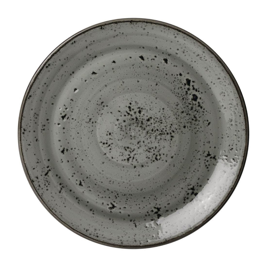 Steelite Smoke Coupe Plates 203mm (Pack of 12) - VV1866 Plates Steelite