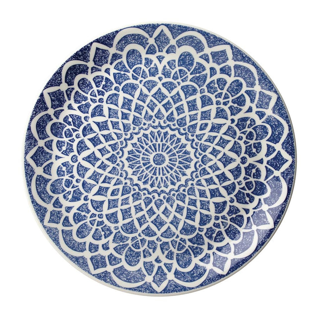 Steelite Ink Coupe Plates Nomad Blue 300mm (Pack of 12) - VV1882 Plates Steelite