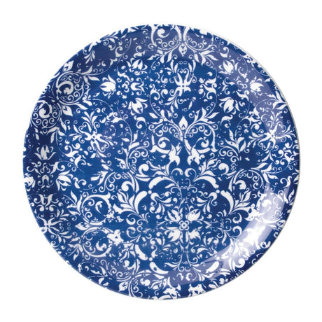 Steelite Ink Coupe Plates Legacy Blue 203mm (Pack of 12) - VV1896 Plates Steelite