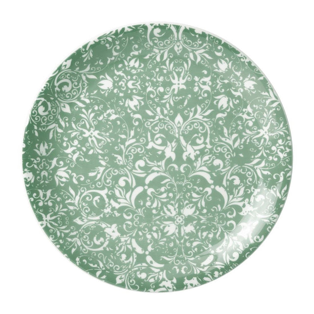 Steelite Ink Coupe Plates Legacy Teal 203mm (Pack of 12) - VV1902 Plates Steelite