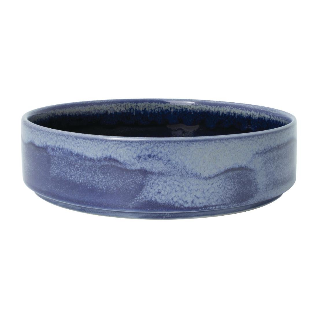 Steelite Aurora Vesuvius Round Stacking Trays Lapis 202mm (Pack of 12) - VV2498 Steelite Performance Steelite   