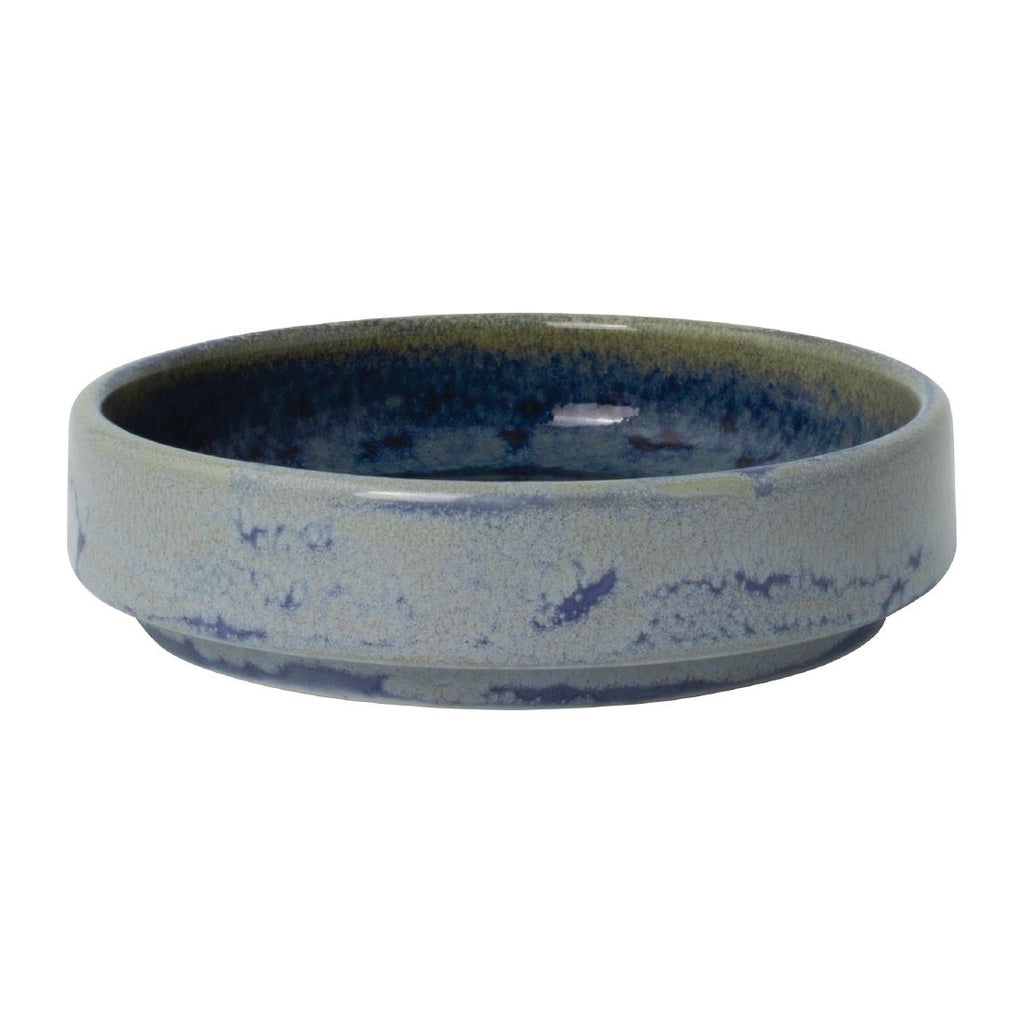Steelite Aurora Vesuvius Round Stacking Trays Lapis 100mm (Pack of 12) - VV2501 Steelite Performance Steelite   
