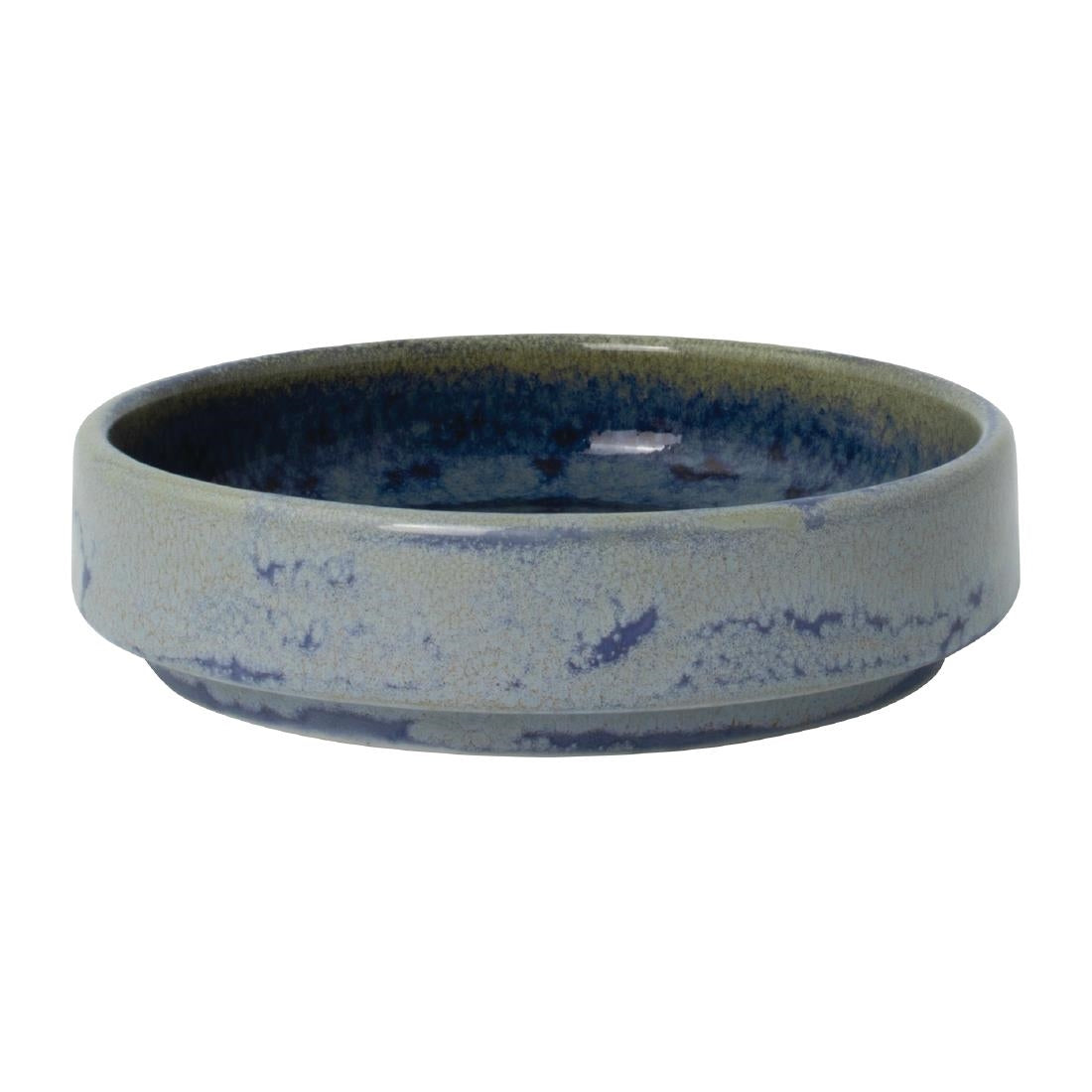 Steelite Aurora Vesuvius Round Stacking Trays Lapis 100mm (Pack of 12) - VV2501 Steelite Performance Steelite   