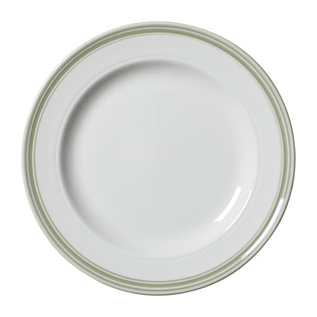Steelite Bead Sage Plates 255mm (Pack of 12) - VV2652 Plates Steelite