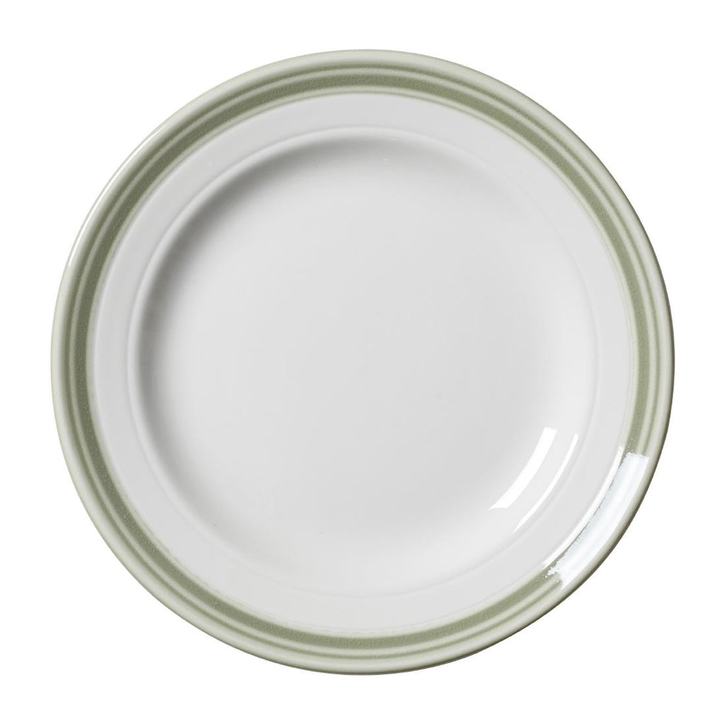Steelite Bead Sage Plates 165mm (Pack of 12) - VV2654 Plates Steelite
