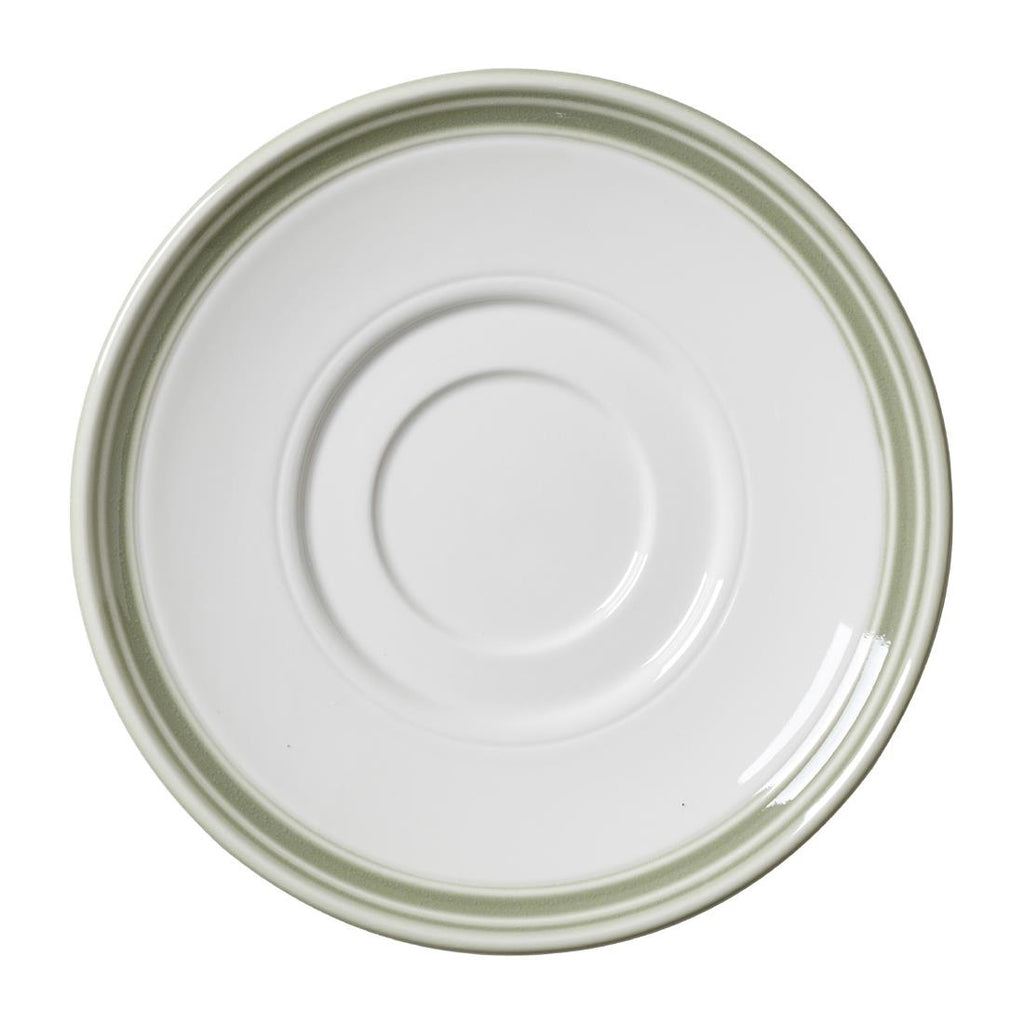 Steelite Bead Sage Saucers 150mm (Pack of 12) - VV2655 Steelite Performance Steelite   