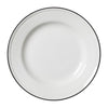 Steelite Bead Black Band Plates 203mm (Pack of 12) - VV2675 Plates Steelite