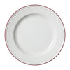 Steelite Bead Maroon Band Plates 255mm (Pack of 12) - VV2685 Plates Steelite