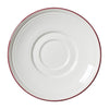 Steelite Bead Maroon Band Saucers 150mm (Pack of 12) - VV2688 Steelite Performance Steelite   