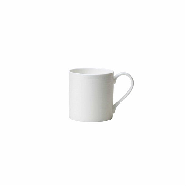 William Edwards Spiro Coupe Mugs White 350ml (Pack of 12) - VV3001 William Edwards Fine Bone Chin Steelite   