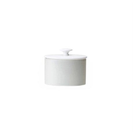 William Edwards Spiro Oval Sugar Bowls White 90mm (Pack of 12) - VV3003 Bowls Steelite