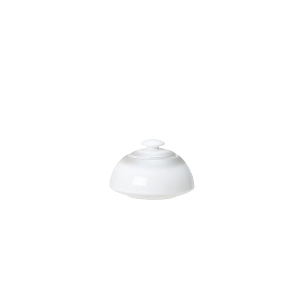 William Edwards Frost Sugar Dish Covers White 50mm (Pack of 6) - VV3144 William Edwards Fine Bone Chin Steelite   