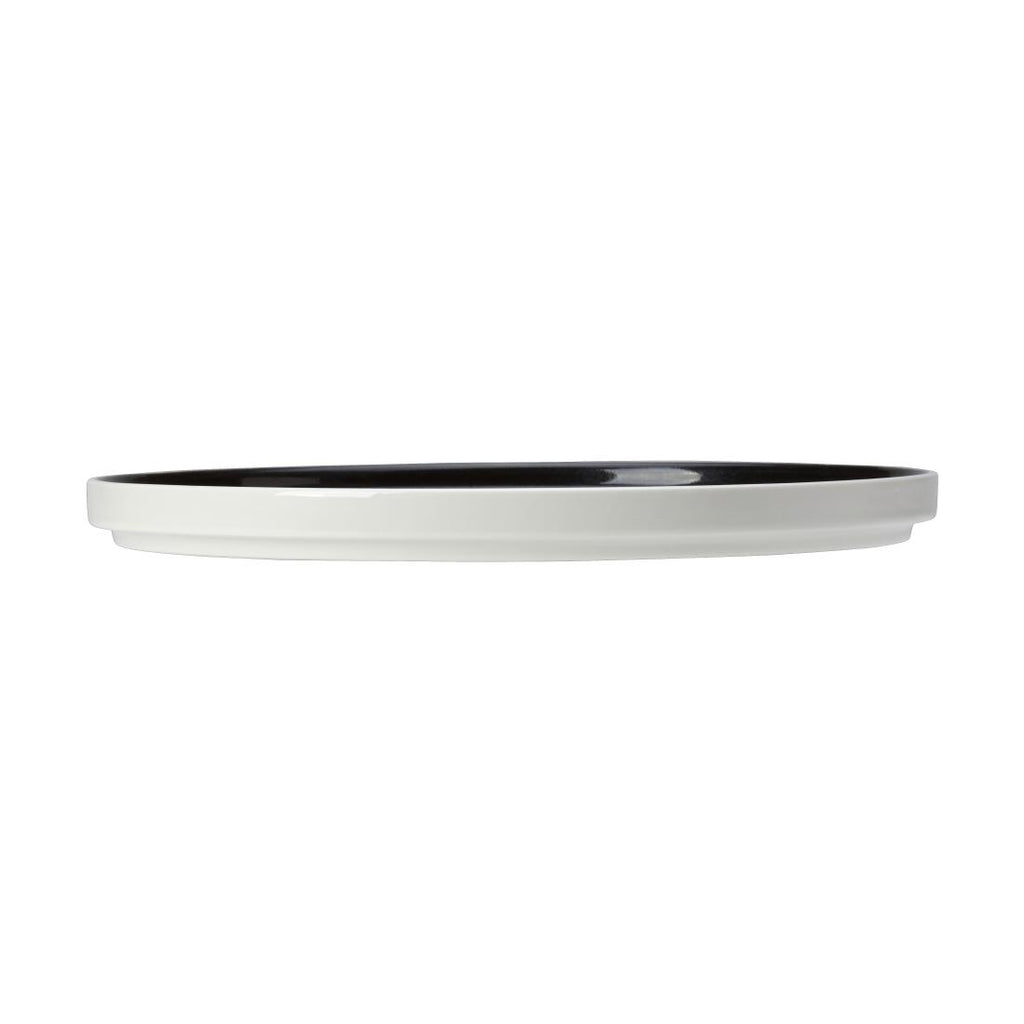 Steelite Nyx Stacking Plates 255mm (Pack of 12) - VV3403 Plates Steelite