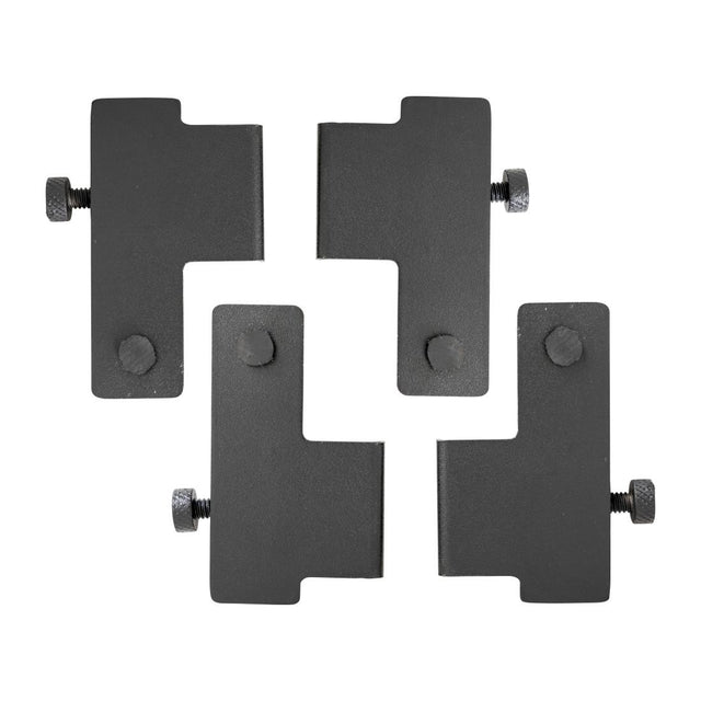 Steelite DWH Fusion Universal Shelf Holder Fusion Risers Black (Pack of 4) - VV3445  Steelite   
