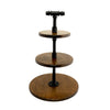 Steelite Chestnut Pipe Stand 3-Tier 355x509mm - VV3451  Steelite   