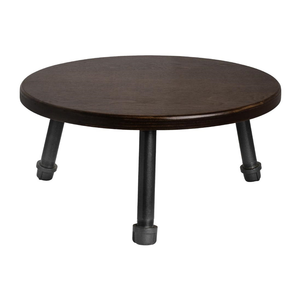 Steelite Chestnut Pipe Stand Long Leg 355x165mm - VV3452  Steelite   