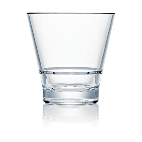 Steelite Capella Stack Clear Rocks 266ml (Box 12)(Direct) - VV3561 Plastic Drinkware Steelite   