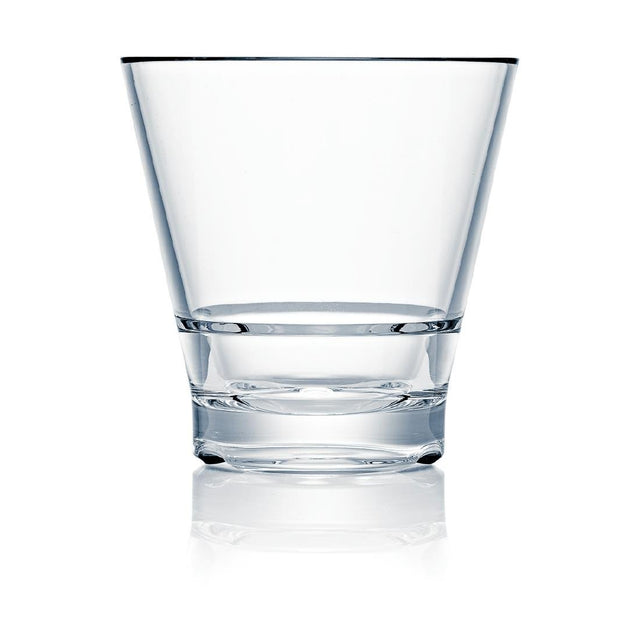 Steelite Capella Stack Clear Rocks 266ml (Box 12)(Direct) - VV3561 Plastic Drinkware Steelite   