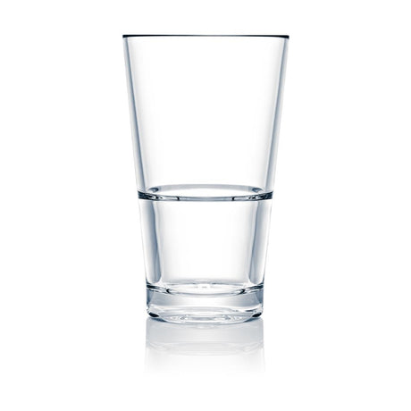 Steelite Capella Stack Clear Cooler 591ml (Box 12)(Direct) - VV3566 Plastic Drinkware Steelite   