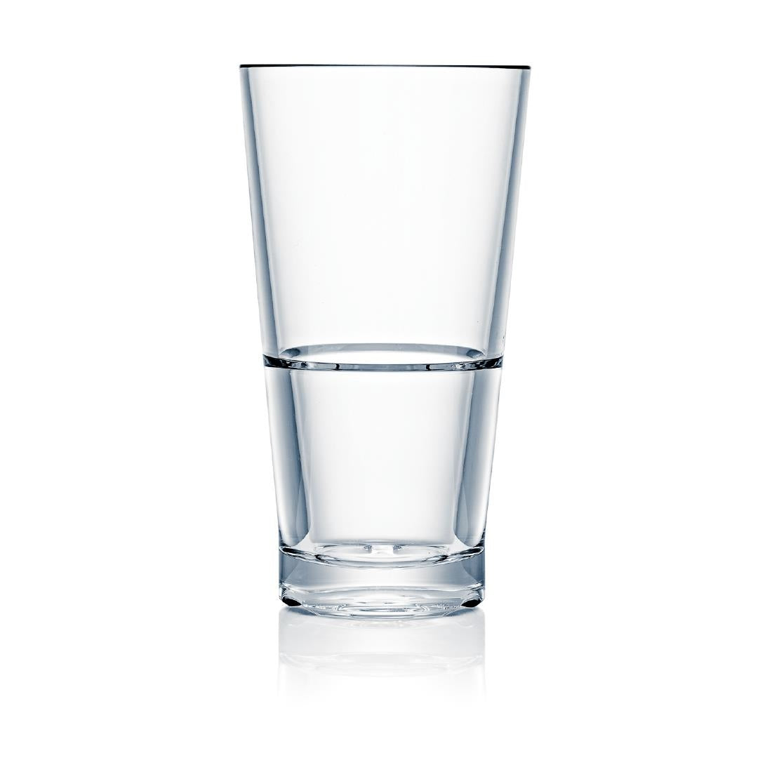 Steelite Capella Stack Clear Highball 355ml (Box 12)(Direct) - VV3567 Plastic Drinkware Steelite   