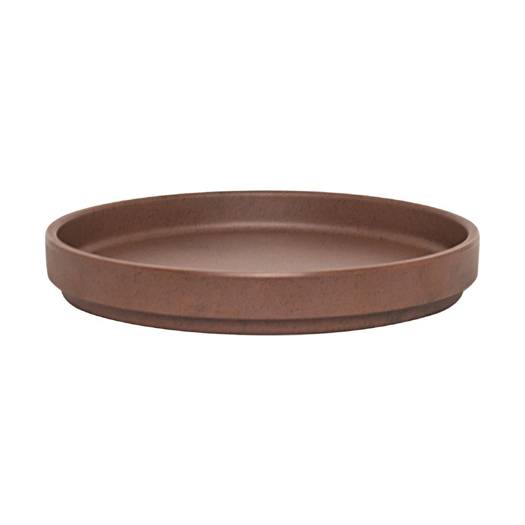 Steelite Cali Redwood Stack Plate 159mm Dia 22mm H (Box 6)(Direct) - VV3576 Plates Steelite