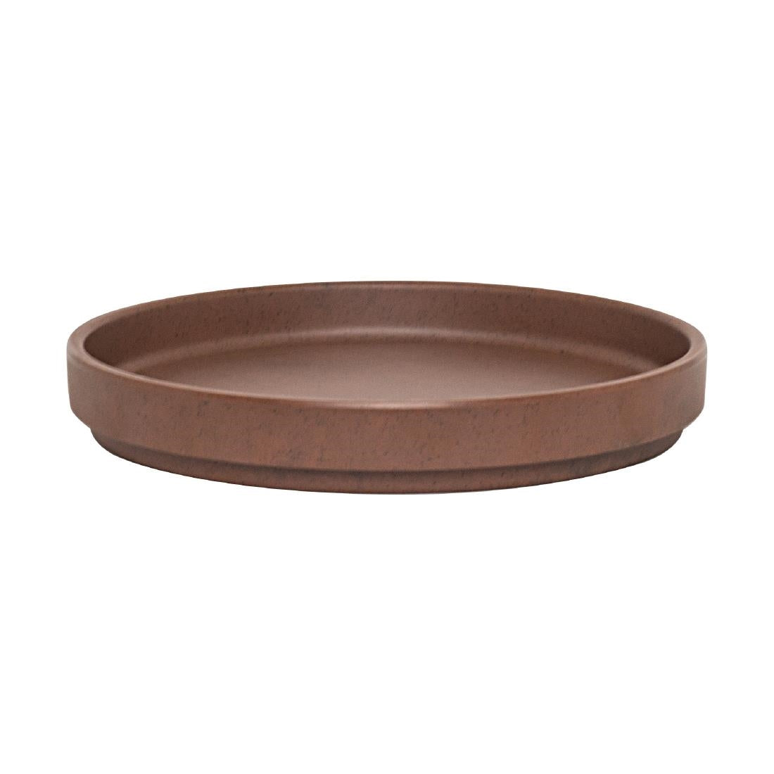 Steelite Cali Redwood Stack Plate 159mm Dia 22mm H (Box 6)(Direct) - VV3576 Plates Steelite