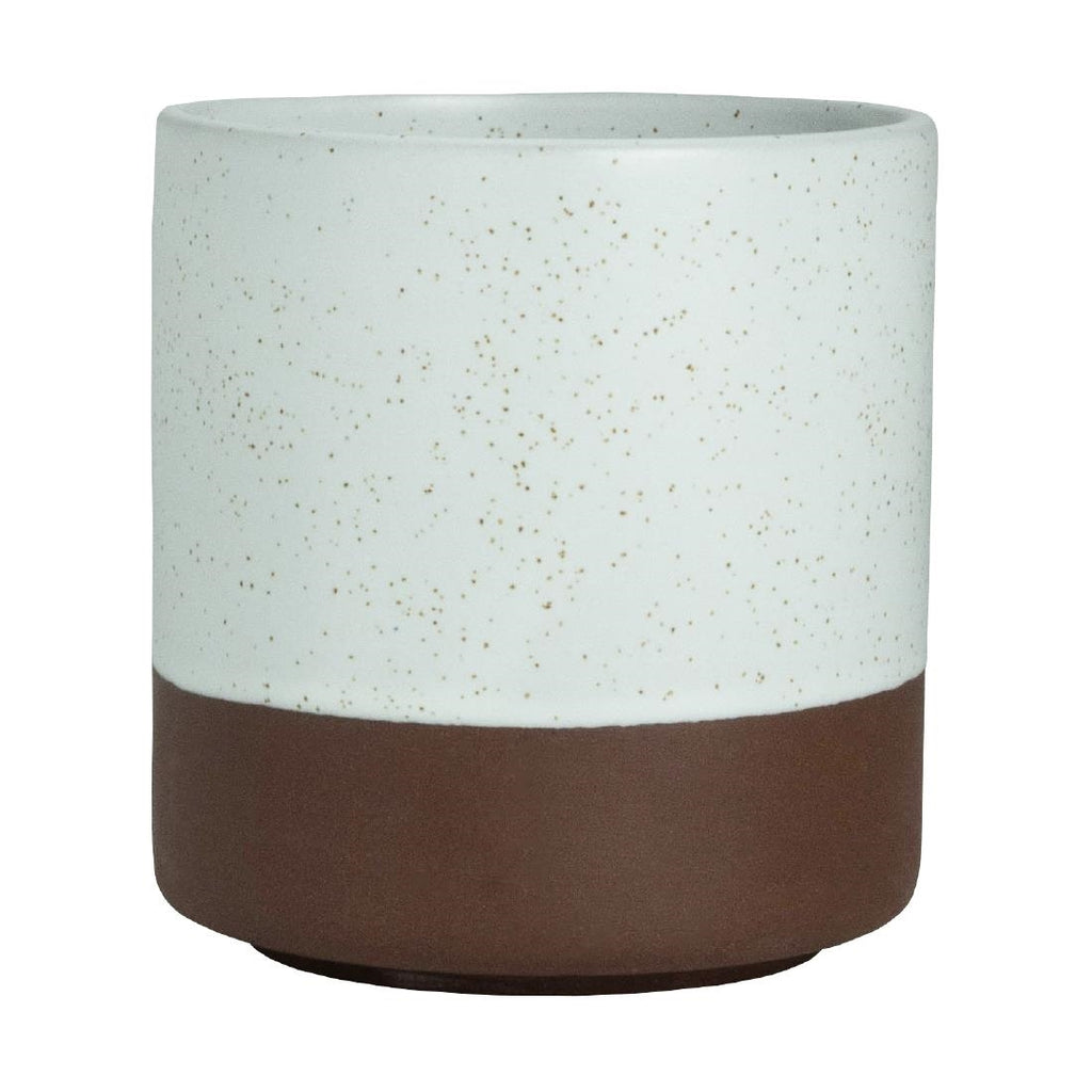 Maham Studio Spice Sea Salt Cup 80x86mm 240ml (Box 12)(Direct) - VV3645 Cups and Mugs Steelite