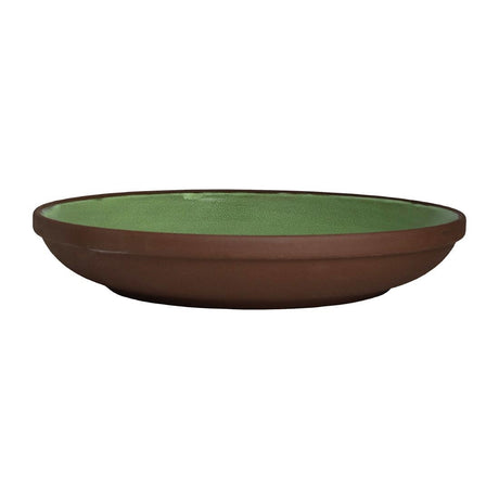 Maham Studio Spice Cardamon Deep Plates 220mmx40mm (Pack of 12) - VV3656 Plates Steelite