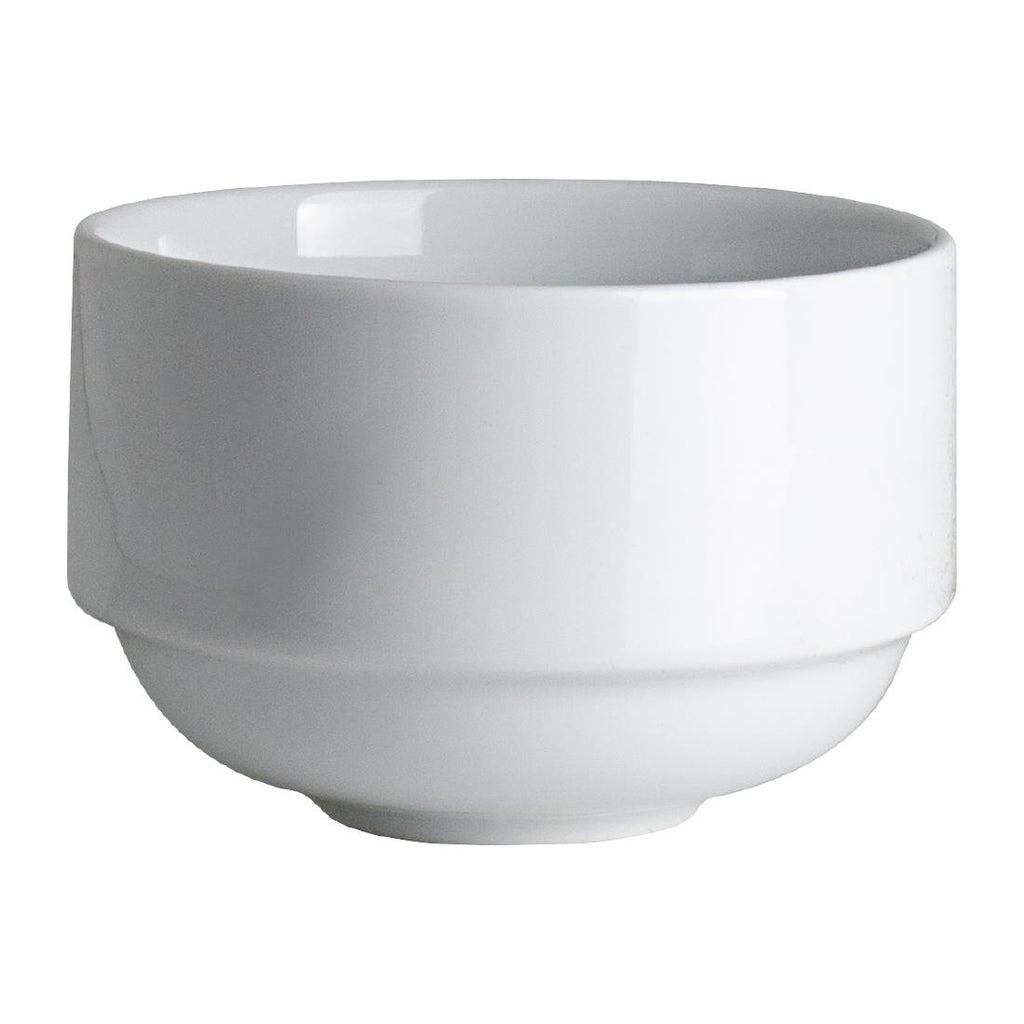 Steelite Essence Stacking Bouillon Cup 325ml (Pack of 36) - VV3730 Cups and Mugs Steelite