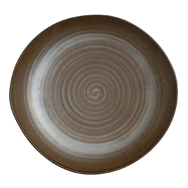 Steelite Patina Bronze Plate 300mm (Pack of 12) - VV3865 Plates Steelite