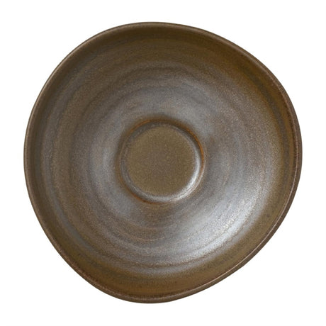 Steelite Patina Bronze Saucer 127.5mm (Pack of 12) - VV3880 Folio by Steelite Crockery Steelite   