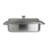 Steelite Creations Homestyle Brushed Stainless Rectangle Chafer 3.8L - VV3904  Steelite   