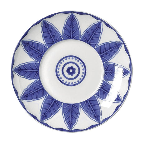 William Edwards Sultan's Garden Blue Saucer 160mm Fits AND0110 (Pack of 12) - VV3969 William Edwards Fine Bone Chin Steelite   