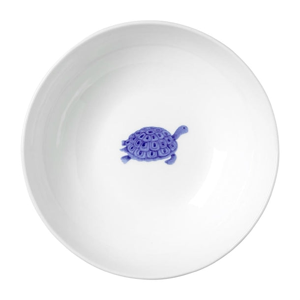 William Edwards Sultan's Garden Blue Bowl Coupe 145mm (Pack of 12) - VV3976 Bowls Steelite