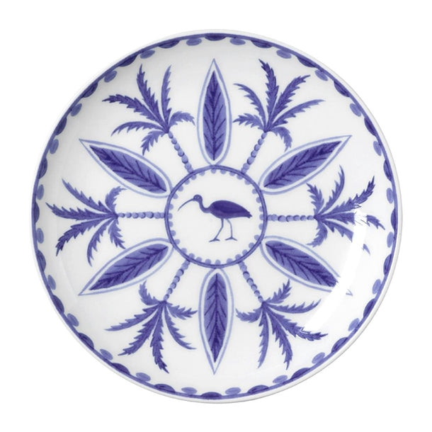 William Edwards Sultan's Garden Blue Plate Coupe 165mm (Pack of 12) - VV3986 Plates Steelite