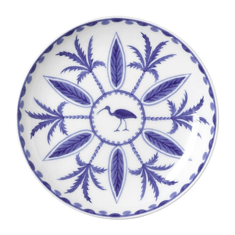 William Edwards Sultan's Garden Blue Plate Coupe 165mm (Pack of 12) - VV3986 Plates Steelite