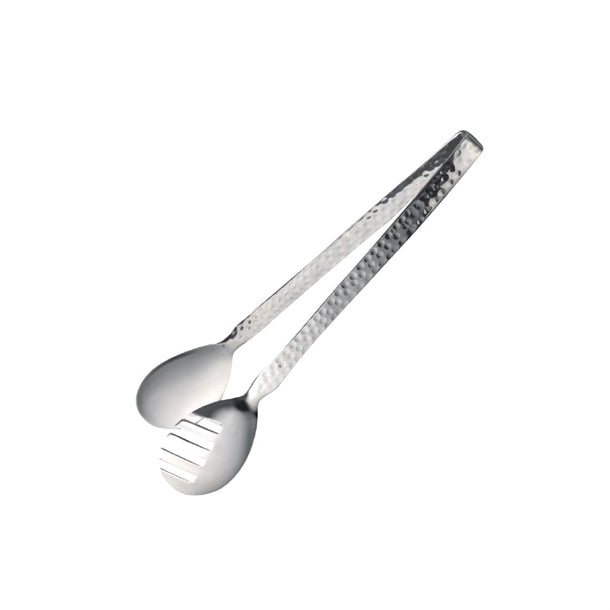 Steelite Hammered Stainless Steel D.W. Haber Buffet Serving Tong 9'' (Pack of 6) - VV4020 Folio by Steelite Cutlery Steelite   
