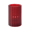 Hollowick Vertical Rod Ruby Cylinder 73mm x 118mm (Pack of 6) - VV4025  Hollowick   