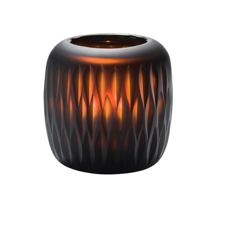 Hollowick Mystic Black & Amber Glass Votive 108 x 102mm (Pack of 18) - VV4040  Hollowick   