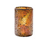 Hollowick Gold Crackle Glass Cylinder Lamp 80mm x 114mm (Pack of 24) - VV4047  Hollowick   