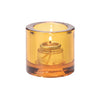 Hollowick Thick Round Amber Tealight 70mm x 73mm (Pack of 6) - VV4055  Hollowick   