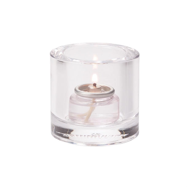 Hollowick Thick Round Clear Tealight 70mm x 73mm (Pack of 6) - VV4057  Hollowick   