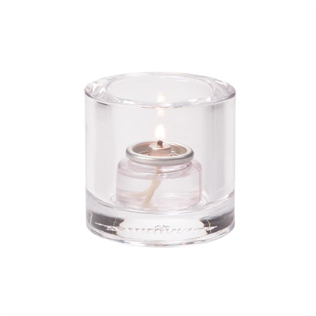 Hollowick Thick Round Clear Tealight 70mm x 73mm (Pack of 6) - VV4057  Hollowick   